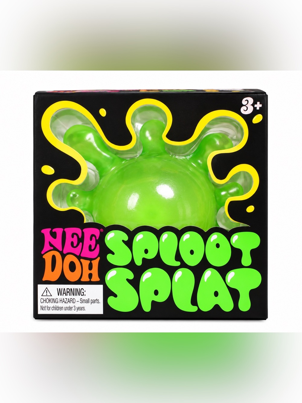 Schylling NeeDoh Sploot Splat Toy Green NEW